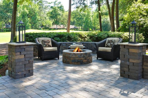 Fire Pit Installation in Renton