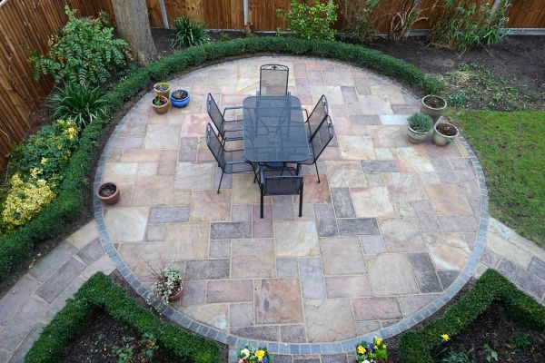 Stone Patio Installation in Renton