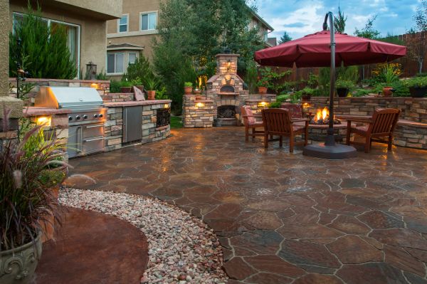 Stone Patio Construction in Renton