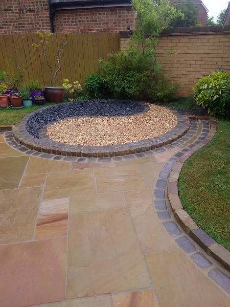 Sandstone Patio Installation in Renton