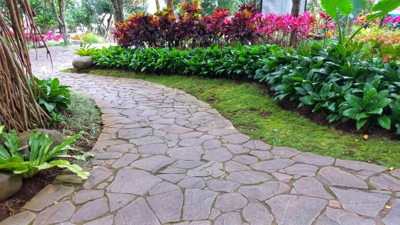 Stone Walkway Installation